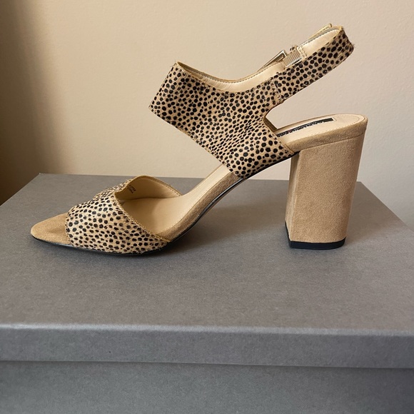 NWT Isaac Mizrahi x highline adjustable ankle strap, block heel sz 10 - Picture 2 of 14